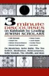Book cover for 3 Minute Discourses on Kabbalah by Leading Jewish Scholars