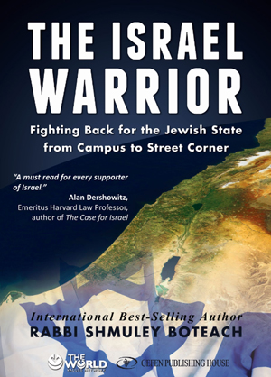 The Israel Warrior by Shmuley Boteach